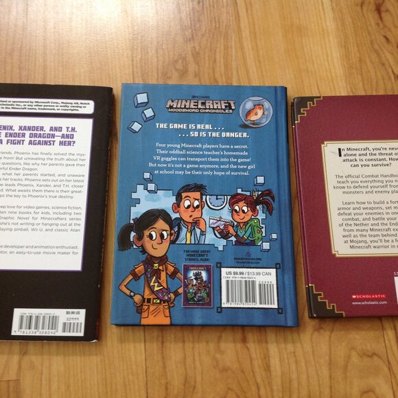 Three Minecraft Books - Picture 2 of 5